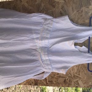 very pretty white dress